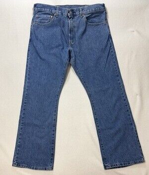 Levi’s 517 Bootcut Jeans Men’s 36x30 Medium Wash Blue Denim